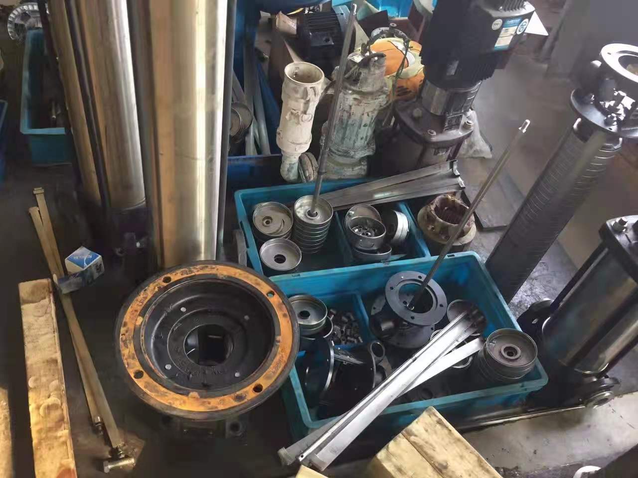 格兰富立式泵维修.jpg 格兰富立式泵维修.jpg